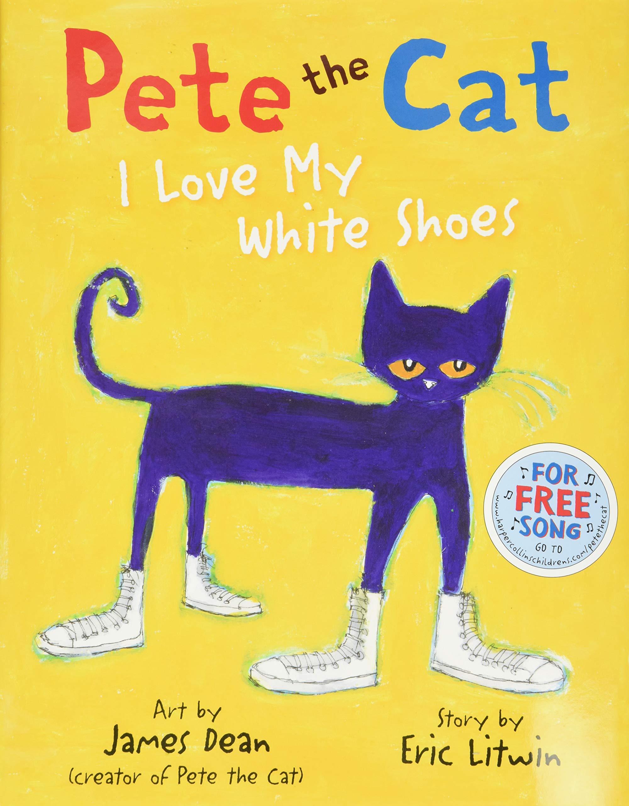 Pete El Gato -I Love My White Shoes